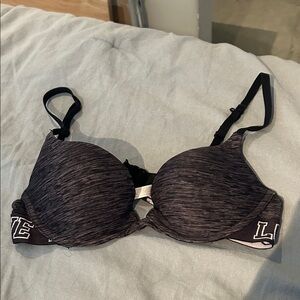 Women's Black Padded Bra